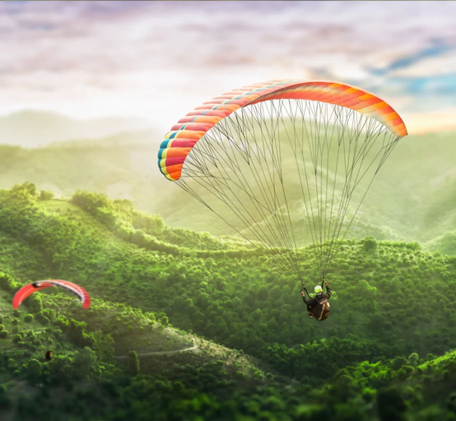 Paragliding Bhimtal