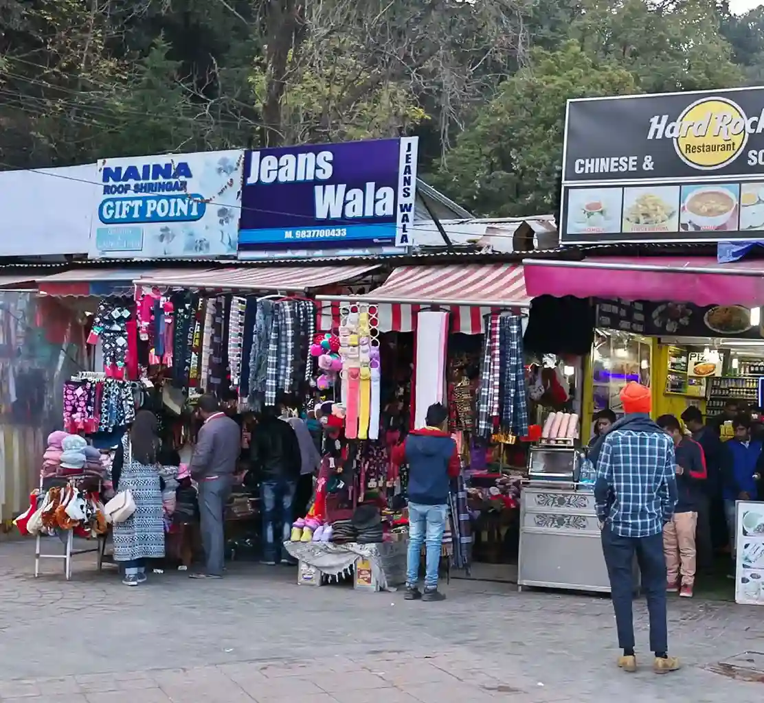 Tibetan Market-Best Places to Visit in Nainital-thelakehill.com